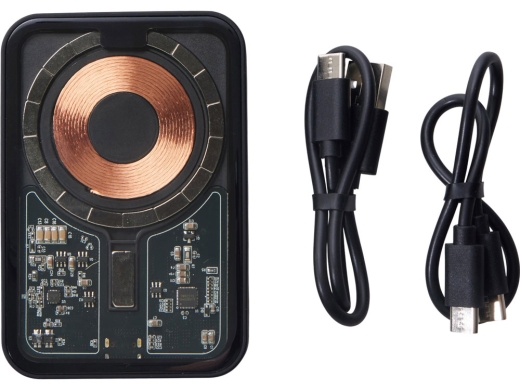 Изображение №14 | Беспроводной магнитный внешний аккумулятор с QC\PD «MagnifIQ», 10000 мАч, 15 Вт (черный)