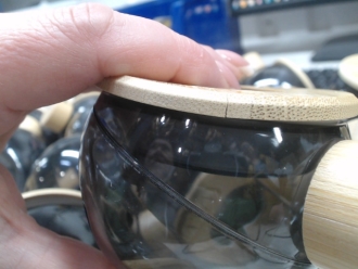 Изображение №7 | Водяные часы из бамбука «Splash Hour» (натуральный)