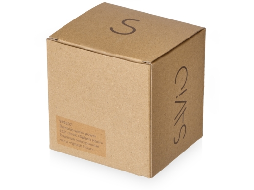 Изображение №5 | Водяные часы из бамбука «Splash Hour» (натуральный)