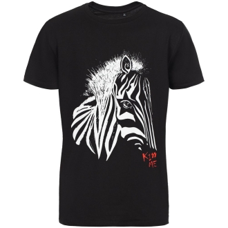 Изображение №2 | Футболка мужская «Арт-рокстар. Kiss Me», черная, размер S