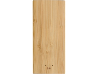 Изображение №4 | Внешний беспроводной аккумулятор из бамбука «Bamboo Air», 10000 mAh (натуральный)