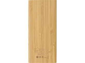 Изображение №5 | Внешний беспроводной аккумулятор из бамбука «Bamboo Air», 10000 mAh (натуральный)