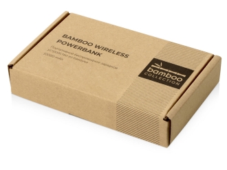 Изображение №12 | Внешний беспроводной аккумулятор из бамбука «Bamboo Air», 10000 mAh (натуральный)