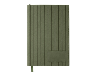 Изображение №2 | Блокнот в гибкой обложке А5 «Bradbury» (зеленый оливковый)