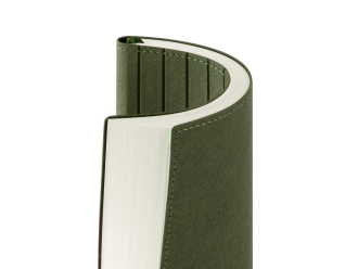 Изображение №7 | Блокнот в гибкой обложке А5 «Bradbury» (зеленый оливковый)