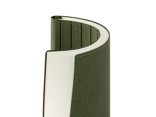 Изображение №7 | Блокнот в гибкой обложке А5 «Bradbury» (зеленый оливковый)