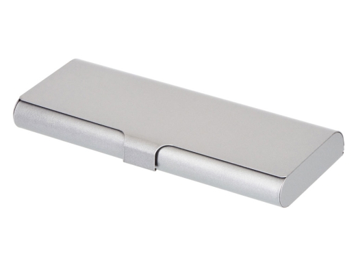 Изображение №2 | Ручка металлическая шариковая «Cask» в футляре (натуральный, хром)