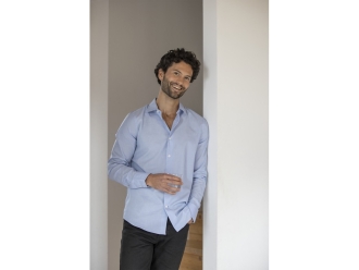 Изображение №4 | Рубашка «Cuprite» мужская XS (светло-синий)