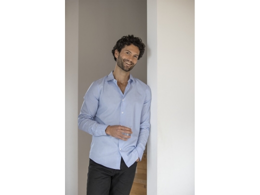 Изображение №4 | Рубашка «Cuprite» мужская XS (светло-синий)