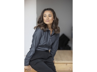 Изображение №4 | Рубашка «Cuprite» женская XS (светло-синий)