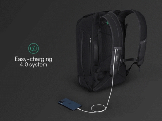 Изображение №7 | Антикражный рюкзак-трансформер Clickpack Travlo для ноутбука 16