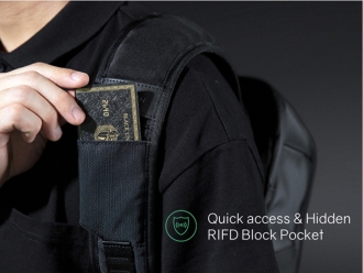 Изображение №10 | Водостойкий антикражный рюкзак FlipPack для ноутбука 15.6