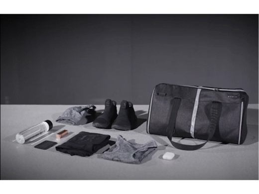 Изображение №12 | Антикражная спортивная сумка FlexPack Gym (серый)