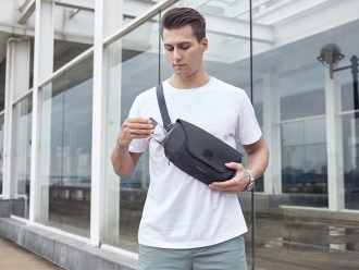 Изображение №21 | Антикражная сумка на пояс Clickpack (черный)