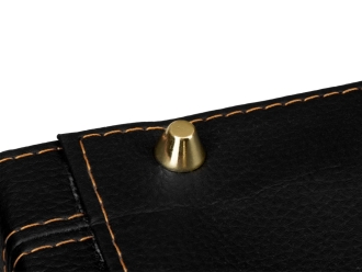 Изображение №15 | Набор «Подарочный» (стопки- прозрачный/золотистый, шампура- серебристый/коричневый, дипломат- темно-коричневый)