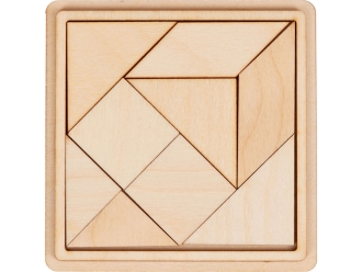 Изображение №3 | Деревянная головоломка «Танграм» (натуральный)