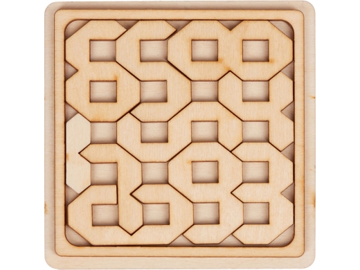 Изображение №3 | Деревянная головоломка «Цифры» (натуральный)