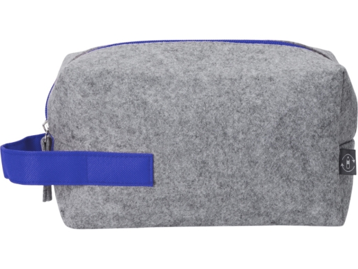 Изображение №5 | Косметичка из РПЕТ фетра с ручкой «Felt» (серый, синий)