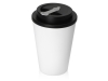 Изображение №1 | Пластиковый стакан с двойными стенками «Take away» (белый/черный)