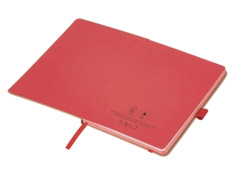 Изображение №2 | Блокнот A5 в твердой обложке «Sevilia Color» (натуральный, красный)