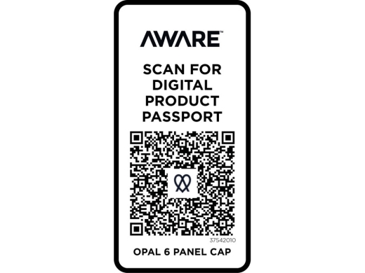 Изображение №4 | Кепка из переработанных материалов «Opal» (белый)