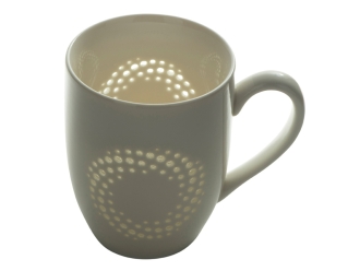 Изображение №6 | Кружка с прозрачной глазурью «Lucent» (белый)