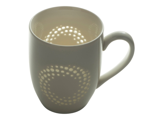 Изображение №6 | Кружка с прозрачной глазурью «Lucent» (белый)