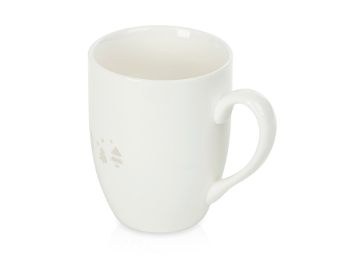 Изображение №1 | Кружка с прозрачной глазурью «Twinkling Trees» (белый)