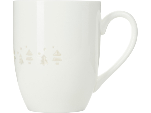 Изображение №2 | Кружка с прозрачной глазурью «Twinkling Trees» (белый)