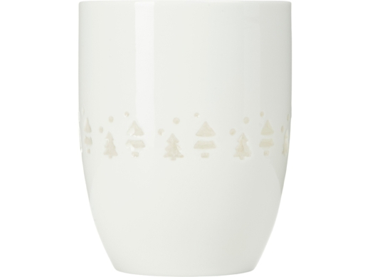 Изображение №3 | Кружка с прозрачной глазурью «Twinkling Trees» (белый)