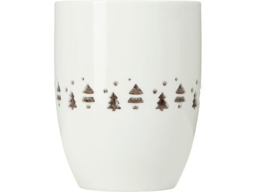 Изображение №6 | Кружка с прозрачной глазурью «Twinkling Trees» (белый)