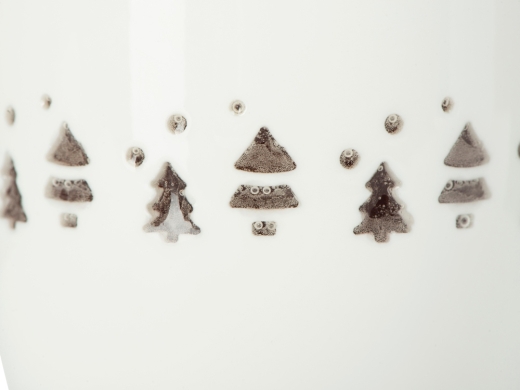 Изображение №7 | Кружка с прозрачной глазурью «Twinkling Trees» (белый)