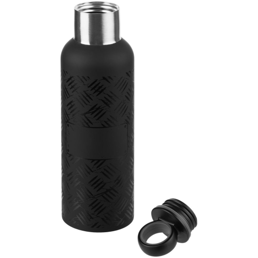 Изображение №2 | Термобутылка Hard Work Black, черная