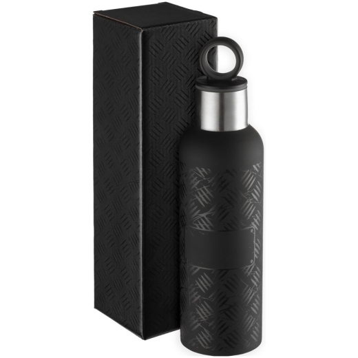 Изображение №3 | Термобутылка Hard Work Black, черная