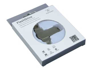 Изображение №3 | USB 3.0-флешка на 32 Гб для айфона 3 в 1 32Gb (серебристый)