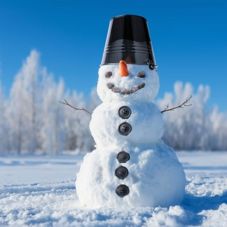 Изображение №5 | Набор для лепки снеговика «Все по-взрослому», без шарфа