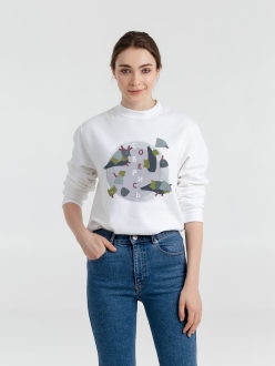 Изображение №1 | Толстовка «Соберись», белая, размер S