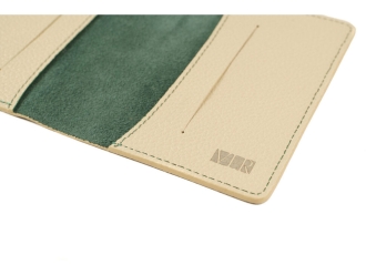 Изображение №4 | Обложка для паспорта Valerie Concept (зеленый/бежевый)