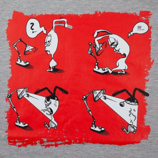 Изображение №6 | Толстовка «Ногиотушей», серый меланж, размер S