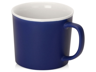 Изображение №1 | Кружка «Nancy», матовая (синий/белый)