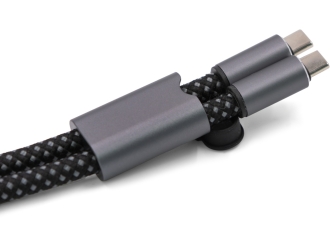 Изображение №7 | Ремешок-держатель для телефона с зарядным кабелем USB-C - USB-C «Lany Wristband Charge Eco» (серый)