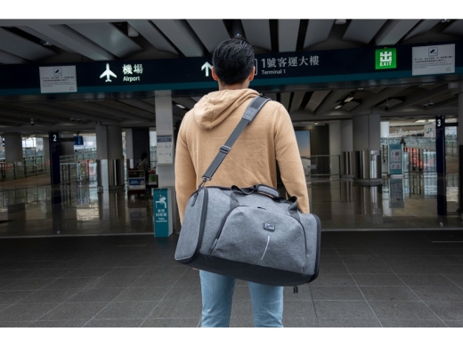 Изображение №17 | Водостойкая складывающаяся универсальная сумка «Tourister» (серый)