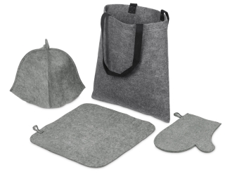 Изображение №1 | Набор для бани и сауны «Healing» (серый графит)