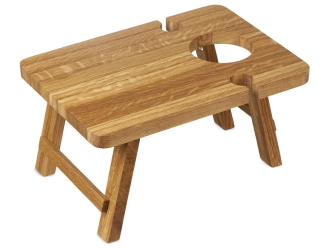 Изображение №1 | Складной столик из дуба «Snack&Wine» (натуральный коричневый)