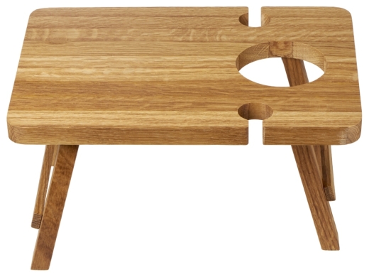 Изображение №2 | Складной столик из дуба «Snack&Wine» (натуральный коричневый)