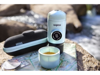 Изображение №4 | Ручная мини кофемашина «Nanopresso Elements» (голубой)