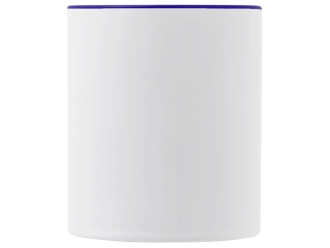 Изображение №4 | Керамическая кружка со стеклянной ручкой для сублимации «Charm» (белый, синий)