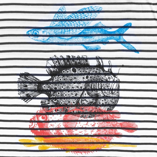 Изображение №3 | Футболка женская «Морские обитатели», размер S