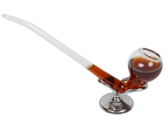 Изображение №1 | Рюмка  «Трубка мира» (прозрачный, серебристый)