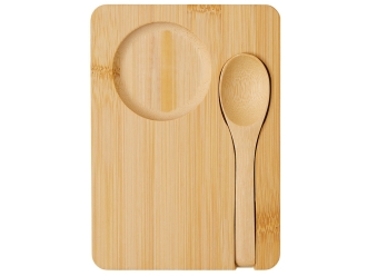 Изображение №5 | Кружка с двойными стенками на подставке с ложкой «Teatrio» (прозрачный)